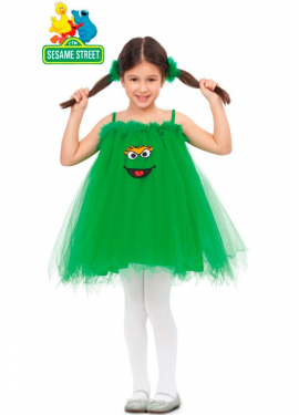 Fato de Oscar the Grumpy com Tutu para menina e bebê