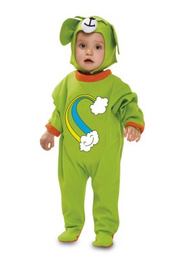 Fato de urso arco-íris para bebês