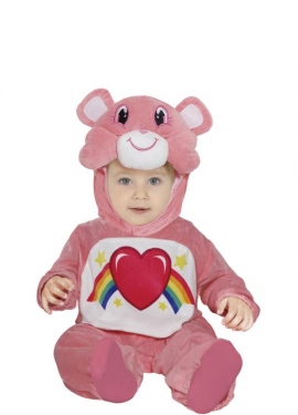 Fantasia de Urso Arco-Íris Rosa Bebê