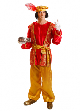 Fato de Pajem do Rei Gaspar para homem