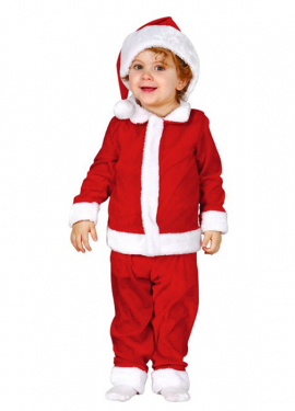 Santa Claus Baby costume for velvet baby