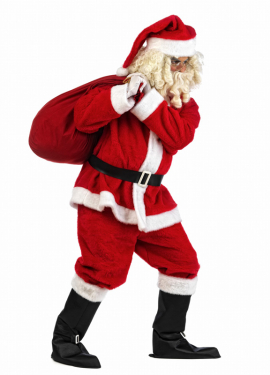 Fato de Papai Noel Dacha Deluxe para homem
