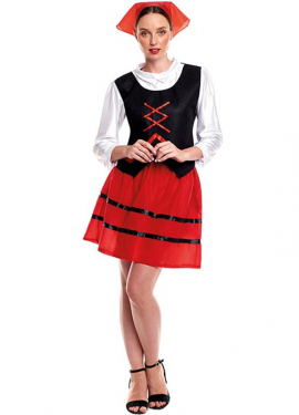 Fato de pastor de aldeia para mulher