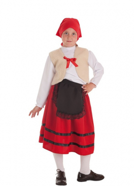 Fato de Pastora com colete para menina