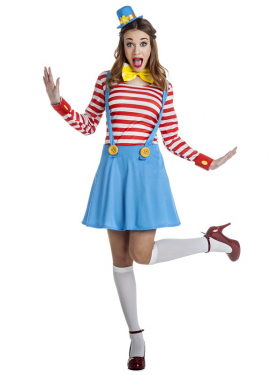 Clown costume for women