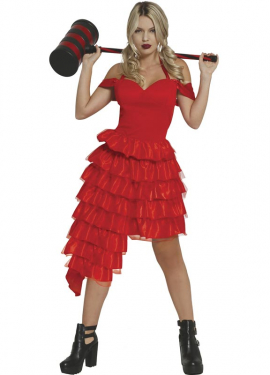 Fato de Palhaço Perigoso para mulher