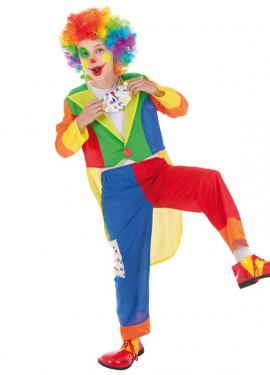 Fato de palhaço Tino para menino