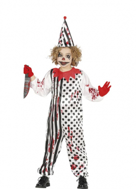 Killer Clown Costume for children