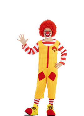 Hamburger Clown Costume for Kids