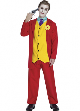 Fato de palhaço Risueño para homem