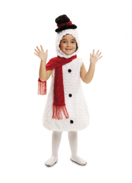 Fato de boneco de neve para crianças