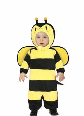 Fato de abelhinha com asas para bebé
