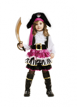 Fato de pirata pequeno para menina