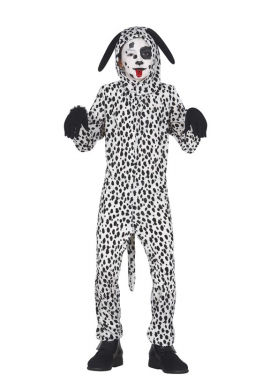 Fato de cachorro dálmata para crianças