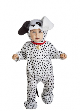 Fato de cachorro dálmata para bebê