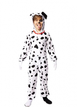 Fato de cão dálmata para criança