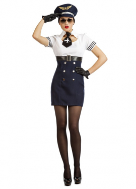 Aviation Pilot Costume for Women