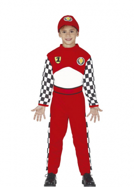 Racing Driver Costume for Boy