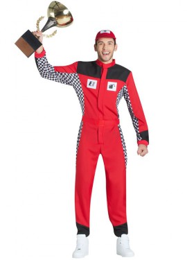 Fato de piloto automóvel para homem