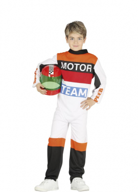Motorcycle Rider Costume for Boys