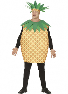 Fato de abacaxi para adulto