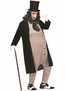 Fantasia de vilão guarda-chuva para homem