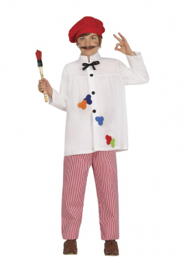 Fato de artista pintor para criança