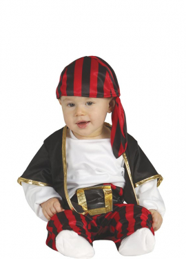 Fato de pirata para bebê