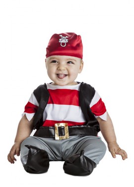 Fato de pirata para chupeta