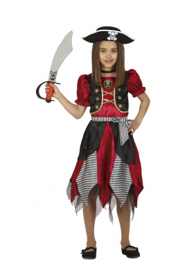 Fato de Garnet Pirate para menina
