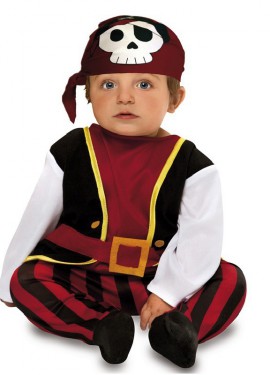 Fato de pirata para bebé