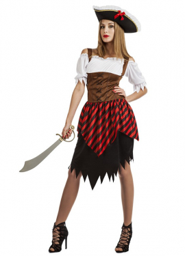 Fato de pirata para mulher