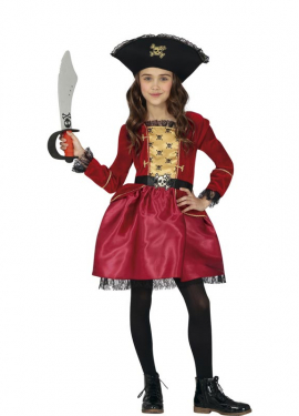 Fato de pirata para menina