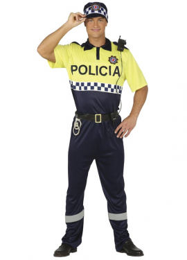 Fato de polícia local para homens