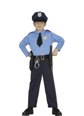 Fato de polícia para criança