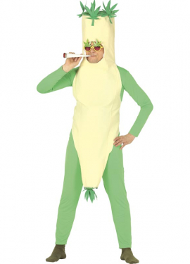 Fato de Porro com folhas para homem