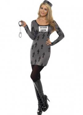 Fato de presidiário repetido para mulher