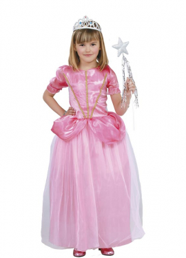 Fato de princesa de conto de fadas para menina