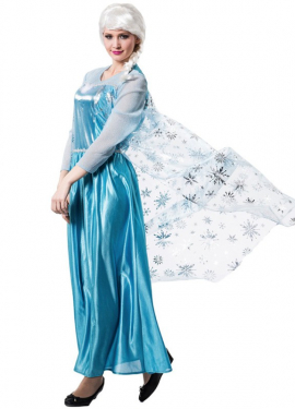 Fato de Ice Princess para mulher