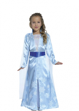 Fato de Ice Princess para menina