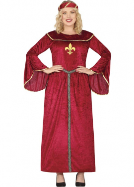 Elegant Medieval Princess Costume for Women