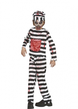 Fantasia de Prisioneiro Zumbi Infantil