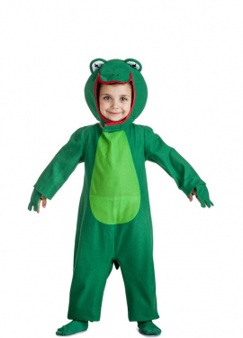 Fato de sapo para crianças