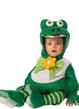 Fato de sapo para bebê