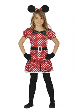 Fato de rato pequeno dos desenhos animados para menina