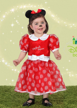 Fato de Minnie Mouse ratinho