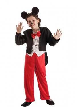 Fato de rato clássico para menino