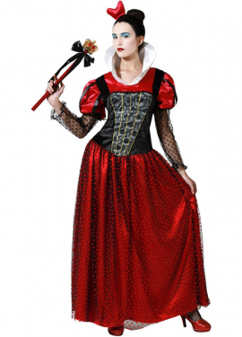 Queen of Hearts costume for women