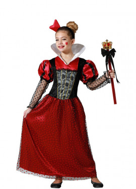 Queen of Hearts costume for girls