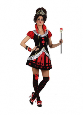 Queen of Hearts costume for women